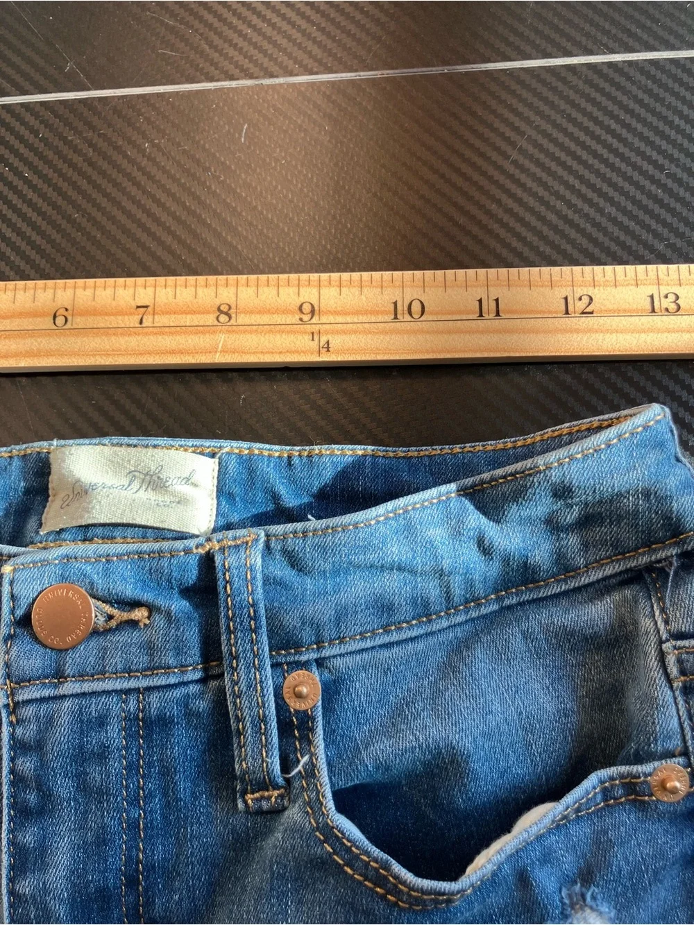Universal Thread Distressed High-Rise Skinny Jeans - Blue